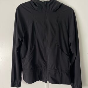 Lululemon Black Hooded Zip-Up Jacket
